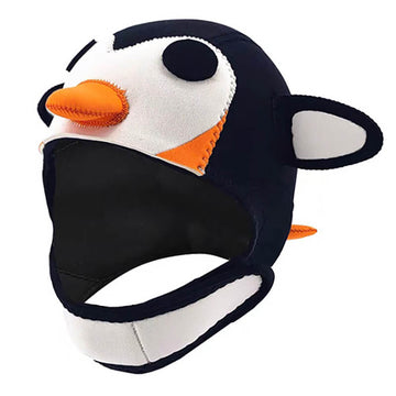 Cartoon Penguin Wetsuit Hood for Scuba Diving Surfing | Hydrone